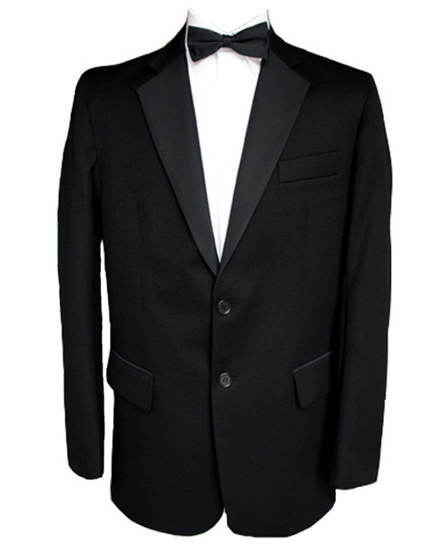 Finest Barathea Wool Single Breasted Dinner Jacket